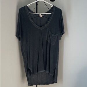 Free People Long Flowy Top